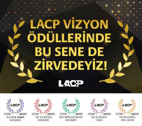 LACP Vizyon Ödüllerinde Bu Sene de Zirvedeyiz!